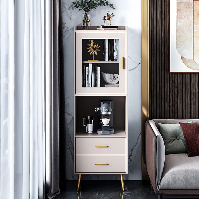 Modern Cabinet Engineered Wood Buffet Stand Living Room 2 Drawer Sideboard Clearhalo 'buffet_sideboard' 'Buffets & Sideboards' 'furn' 'furn_buffet_sideboard' 'Furniture' 'Kitchen & Dining Furniture' 5681119