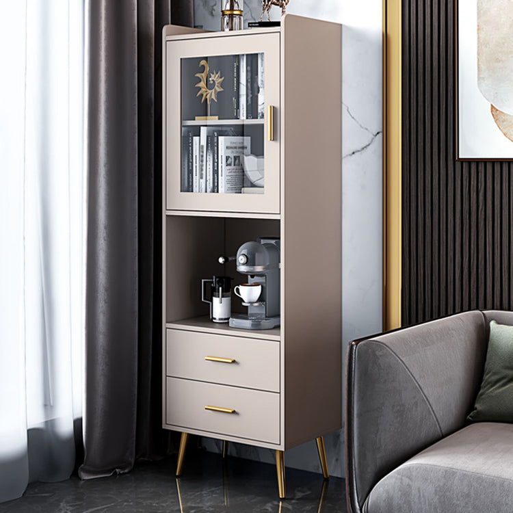 Modern Cabinet Engineered Wood Buffet Stand Living Room 2 Drawer Sideboard Clearhalo 'buffet_sideboard' 'Buffets & Sideboards' 'furn' 'furn_buffet_sideboard' 'Furniture' 'Kitchen & Dining Furniture' 5681130