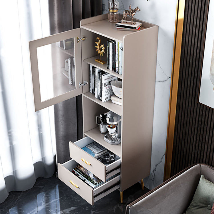 Modern Cabinet Engineered Wood Buffet Stand Living Room 2 Drawer Sideboard Clearhalo 'buffet_sideboard' 'Buffets & Sideboards' 'furn' 'furn_buffet_sideboard' 'Furniture' 'Kitchen & Dining Furniture' 5681131