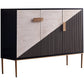 Sideboard a buffet glam Birch Birch Legno Soldboard per soggiorno
