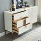 Sideboard a buffet glam Birch Birch Legno Soldboard per soggiorno