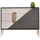 Sideboard a buffet glam Birch Birch Legno Soldboard per soggiorno