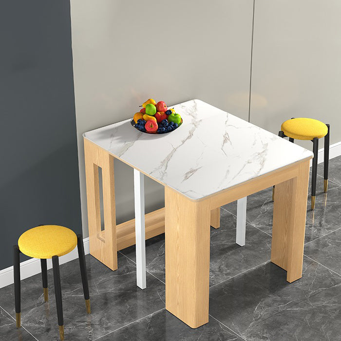 コンテンポラリースタイルのディナーテーブル長方形の家具、72.3 "L x 31.5" W x 29.5 "h