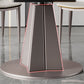 Luxury Sintered Stone Top Table Extendable Round Table with Pedestal Base
