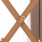 Modern Bamboo Pedestal Dining Table Natural Folding Table for Restaurant
