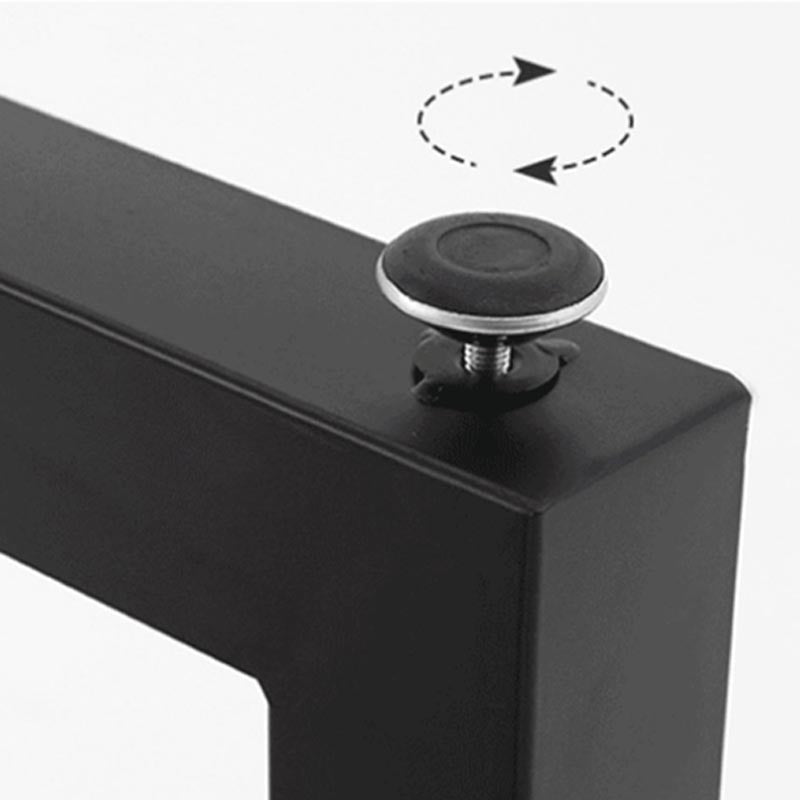 Table à manger en bois de style industriel