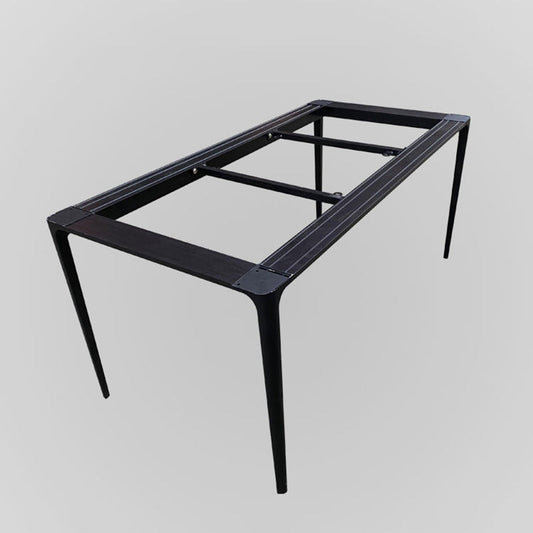 Rectangle Dining Table White Stone Modern Dining Table for Home