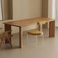 Modern Simple Solid Wood Table for Restaurant Rectangle Table with 4 Legs 70.9"L x 31.5"W x 29.5"H Without Chairs Clearhalo 'Dining Tables & Seating' 'Dining Tables' 'dining_table' 'furn' 'furn_dining_table' 'Furniture' 'Kitchen & Dining Furniture' 5681737
