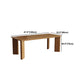 Modern Simple Solid Wood Table for Restaurant Rectangle Table with 4 Legs Clearhalo 'Dining Tables & Seating' 'Dining Tables' 'dining_table' 'furn' 'furn_dining_table' 'Furniture' 'Kitchen & Dining Furniture' 5681745