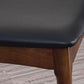 Modern Style Open Back Chair Dining Armless Side Chair with Wooden Legs Clearhalo 'Dining Chairs' 'Dining Tables & Seating' 'dining_chair' 'furn' 'furn_dining_chair' 'Furniture' 'Kitchen & Dining Furniture' 5681962
