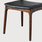 Modern Style Open Back Chair Dining Armless Side Chair with Wooden Legs Clearhalo 'Dining Chairs' 'Dining Tables & Seating' 'dining_chair' 'furn' 'furn_dining_chair' 'Furniture' 'Kitchen & Dining Furniture' 5681963