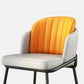 Upholstered Side Chairs Nordic Design Solid Back Armless Dining Chairs