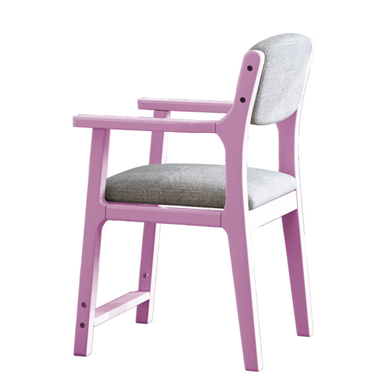 モダンなダイニングチェアオープンバックダイニングアームサイド椅子と木製の脚