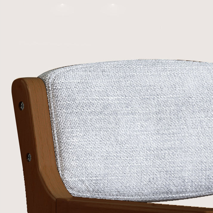 モダンなダイニングチェアオープンバックダイニングアームサイド椅子と木製の脚