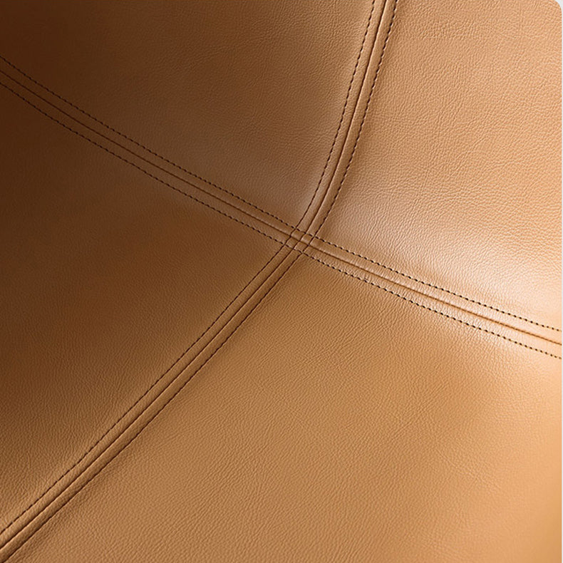 Contemporary Metal Dining Armless Chair Upholstered Dining Side Chair for Restaurant Use