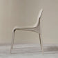 Contemporary Leather Dining Armless Chair Metal Dining Chair for Restaurant Use