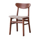 Contemporary Restaurant Wood Side Chair Matte Finish Open Back Dining Chair Clearhalo 'Dining Chairs' 'Dining Tables & Seating' 'dining_chair' 'furn' 'furn_dining_chair' 'Furniture' 'Kitchen & Dining Furniture' 5682254
