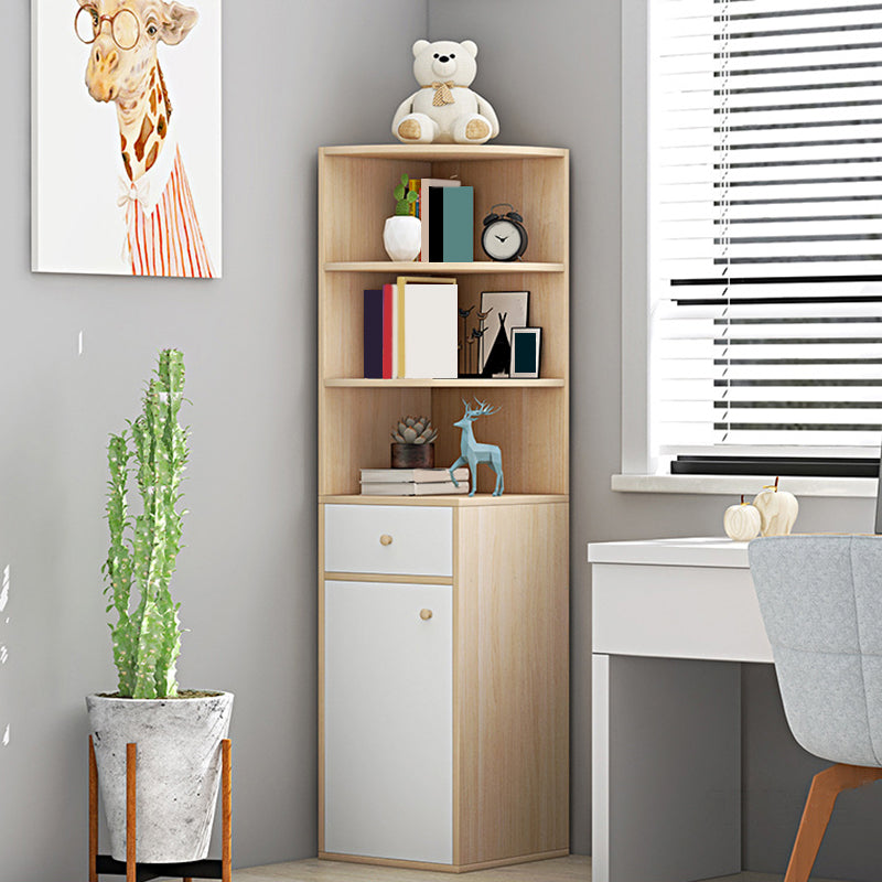 Modern Accent Chest with Drawer Rectangle Water Proof Chest with 1 Door