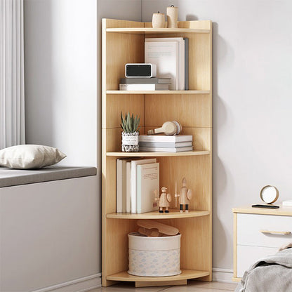 Cassa di accento del triangolo contemporaneo con scaffali toracano resistente ai graffi in legno