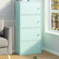 Modern Accent Cabinet with Knobs Doors Cabinet,Water Resistant