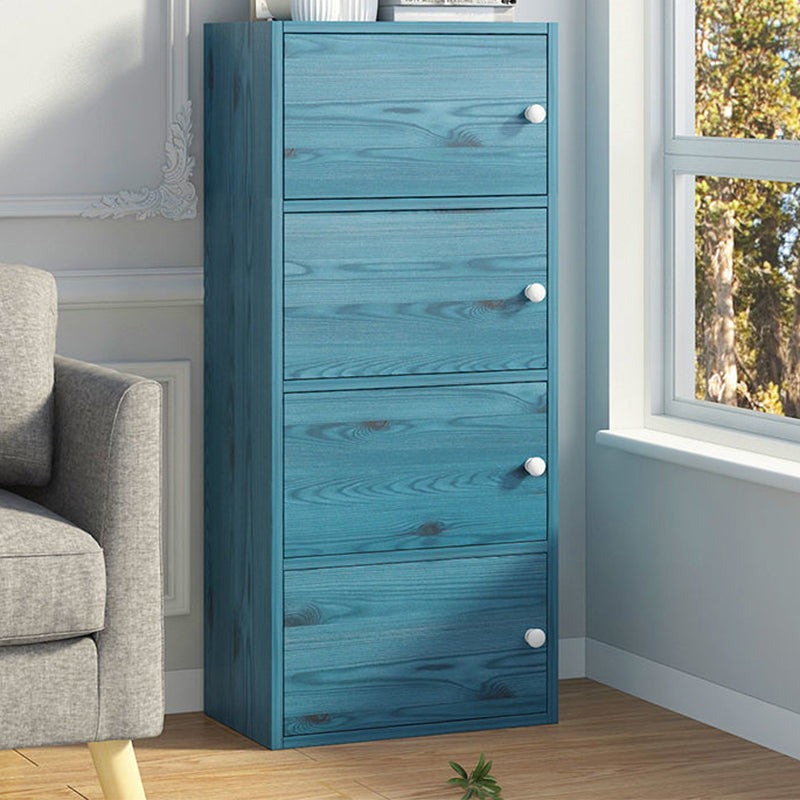 Armoire à accent moderne avec armoire à portes boutons, résistant à l'eau