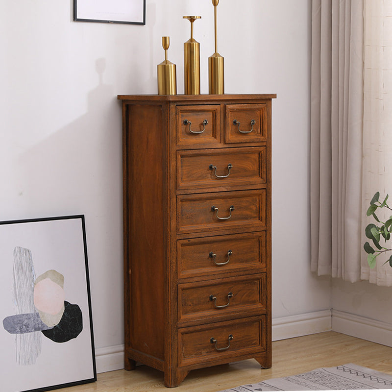 13,77 "cassa di accento largo con cassetti moderni moderni della metà del secolo