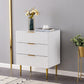 Modern 15.74" Wide Accent Chest Solid Wood Soft Close Drawers Chest White 3 Clearhalo 'Cabinets & Chests' 'cabinets_chests' 'furn' 'furn_cabinets_chests' 'Furniture' 'Living Room Furniture' 5682488