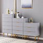 Modern 15.74" Wide Accent Chest Solid Wood Soft Close Drawers Chest Clearhalo 'Cabinets & Chests' 'cabinets_chests' 'furn' 'furn_cabinets_chests' 'Furniture' 'Living Room Furniture' 5682491