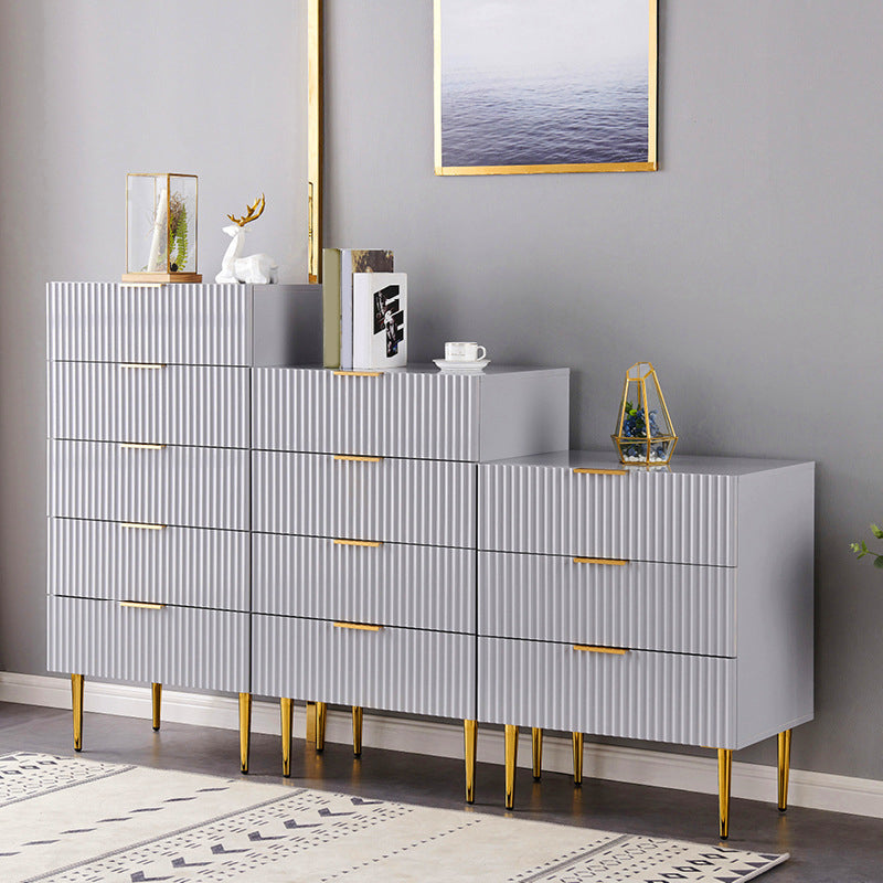 Modern 15.74" Wide Accent Chest Solid Wood Soft Close Drawers Chest Clearhalo 'Cabinets & Chests' 'cabinets_chests' 'furn' 'furn_cabinets_chests' 'Furniture' 'Living Room Furniture' 5682491