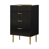 Modern 15.74" Wide Accent Chest Solid Wood Soft Close Drawers Chest Clearhalo 'Cabinets & Chests' 'cabinets_chests' 'furn' 'furn_cabinets_chests' 'Furniture' 'Living Room Furniture' 5682504