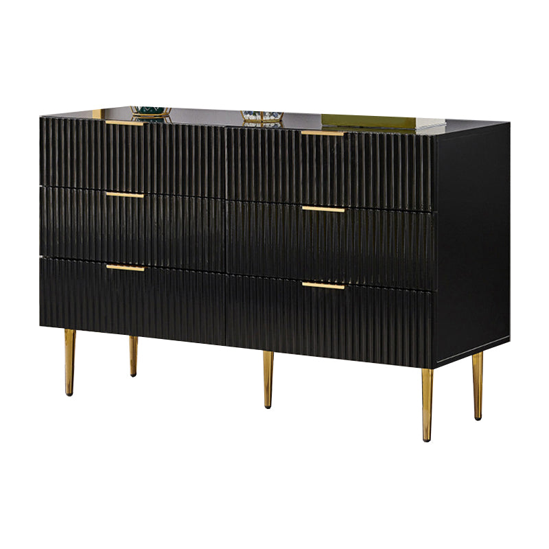 Modern 15.74" Wide Accent Chest Solid Wood Soft Close Drawers Chest Clearhalo 'Cabinets & Chests' 'cabinets_chests' 'furn' 'furn_cabinets_chests' 'Furniture' 'Living Room Furniture' 5682508