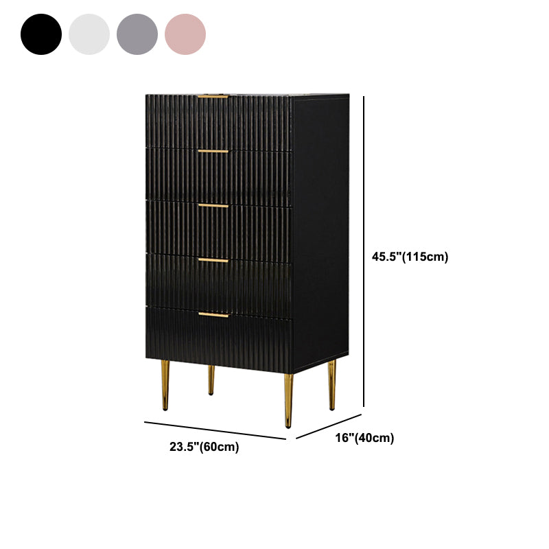 Modern 15.74" Wide Accent Chest Solid Wood Soft Close Drawers Chest Clearhalo 'Cabinets & Chests' 'cabinets_chests' 'furn' 'furn_cabinets_chests' 'Furniture' 'Living Room Furniture' 5682515