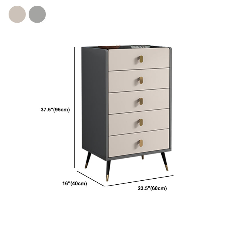 15.74" Wide Modern Accent Chest with Soft Close Drawers Wood Chest Clearhalo 'Cabinets & Chests' 'cabinets_chests' 'furn' 'furn_cabinets_chests' 'Furniture' 'Living Room Furniture' 5682557