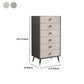 15.74" Wide Modern Accent Chest with Soft Close Drawers Wood Chest Clearhalo 'Cabinets & Chests' 'cabinets_chests' 'furn' 'furn_cabinets_chests' 'Furniture' 'Living Room Furniture' 5682558