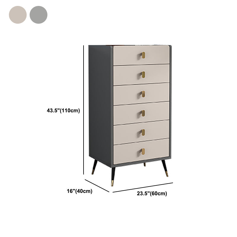 15.74" Wide Modern Accent Chest with Soft Close Drawers Wood Chest Clearhalo 'Cabinets & Chests' 'cabinets_chests' 'furn' 'furn_cabinets_chests' 'Furniture' 'Living Room Furniture' 5682558