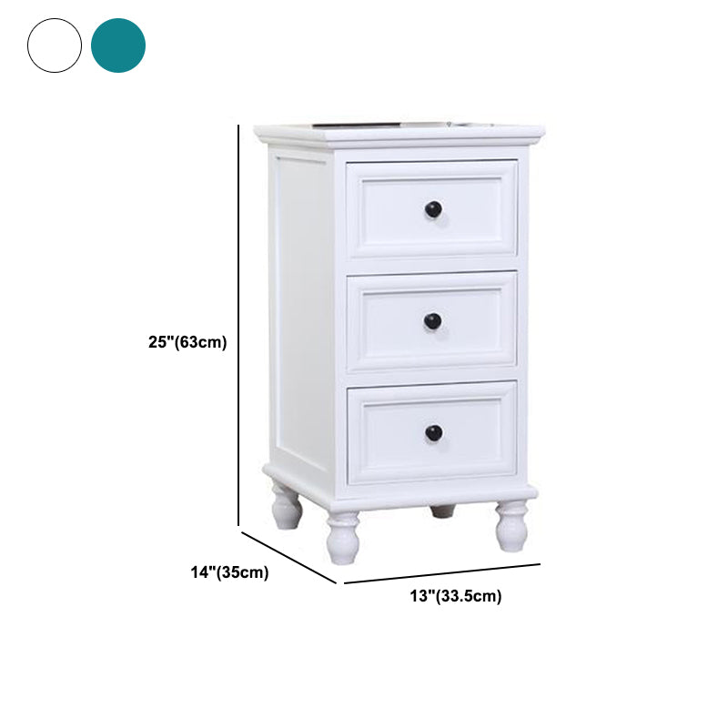 Solid Wood Accent Chest with Drawers 13.77" Wide Chest with Bun Feet Clearhalo 'Cabinets & Chests' 'cabinets_chests' 'furn' 'furn_cabinets_chests' 'Furniture' 'Living Room Furniture' 5682571