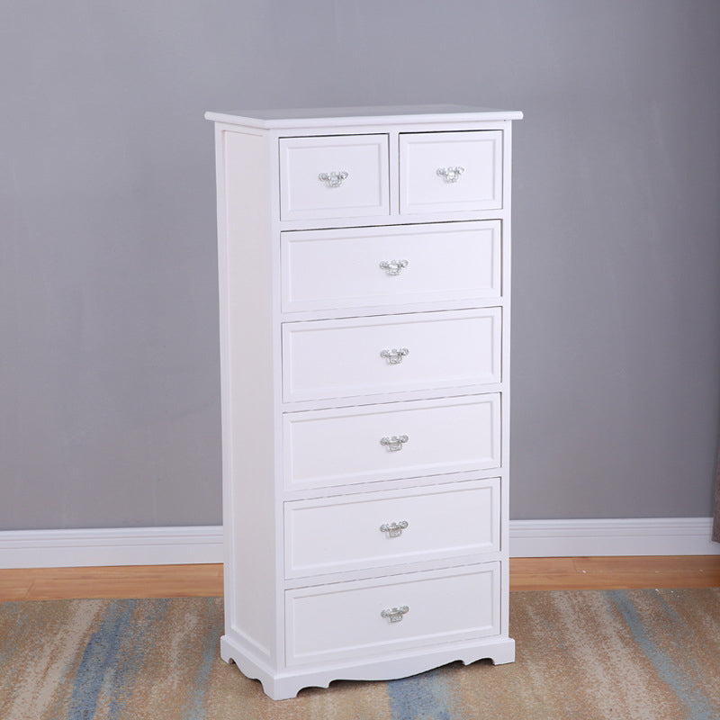 Solid Wood Accent Chest with Drawers 11.81" Wide Rectangle Chest