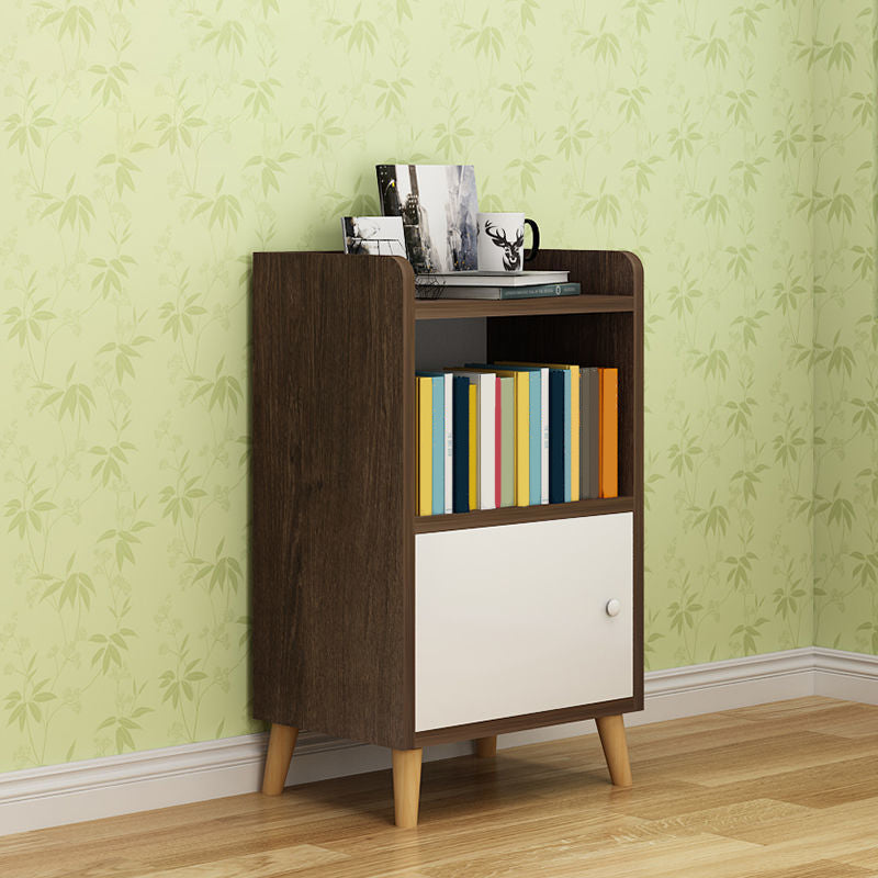 9.84" Wide Accent Cabinet Rectangle Contemporary Wooden Storage Cabinet