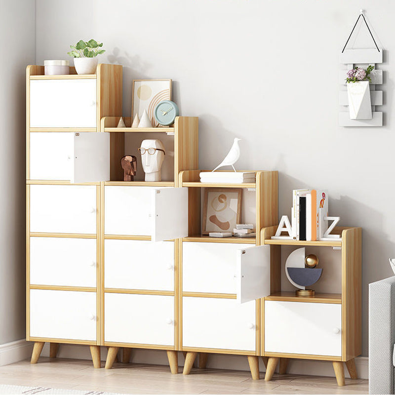 9.84" Wide Accent Cabinet Rectangle Contemporary Wooden Storage Cabinet