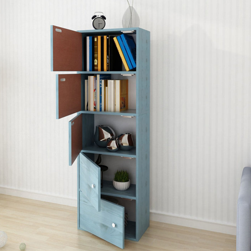 9.44" Wide Storage Cabinet with Doors Contemporary Wooden Accent Cabinet Clearhalo 'Cabinets & Chests' 'cabinets_chests' 'furn' 'furn_cabinets_chests' 'Furniture' 'Living Room Furniture' 5682816