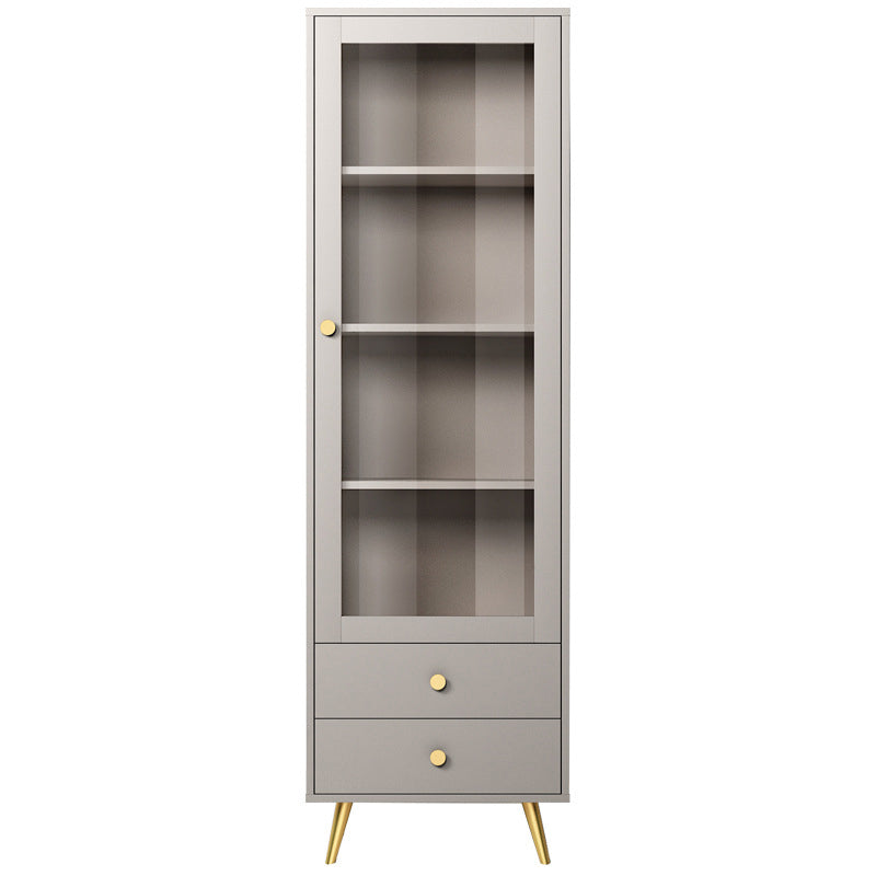 23,62 "Bois de large et métal 1 - armoire d'accent de porte, 2 - armoire d'accent tiroir - bois