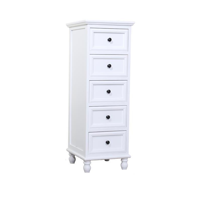 Cassa di accento in legno massiccio con cassetti rettangolo di 13,77 ".