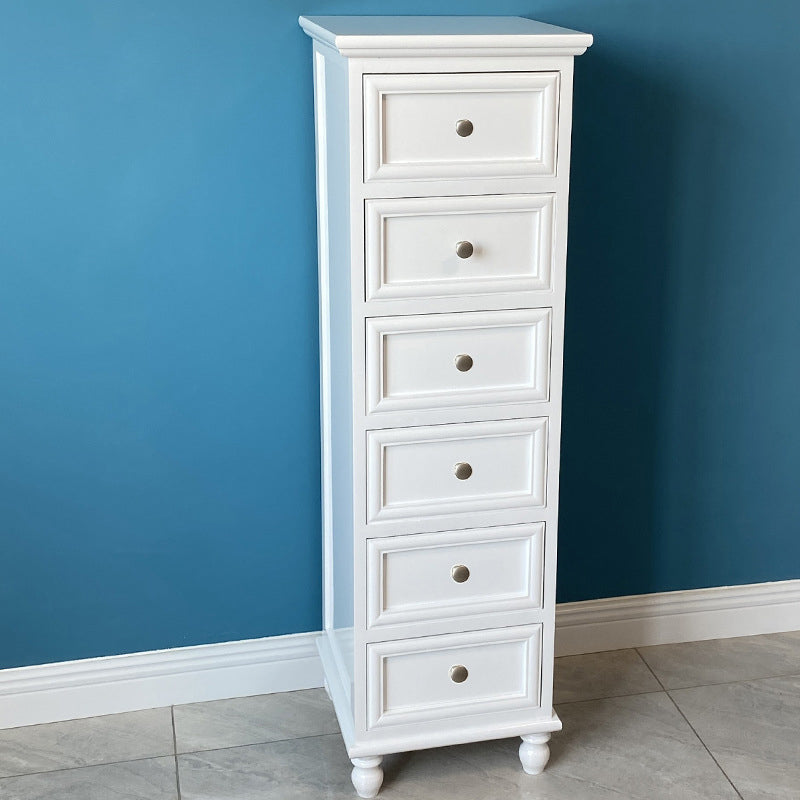 Cassa di accento in legno massiccio con cassetti rettangolo di 13,77 ".