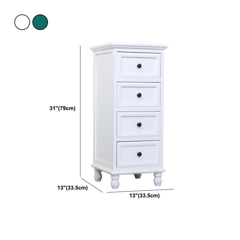 Cassa di accento in legno massiccio con cassetti rettangolo di 13,77 ".