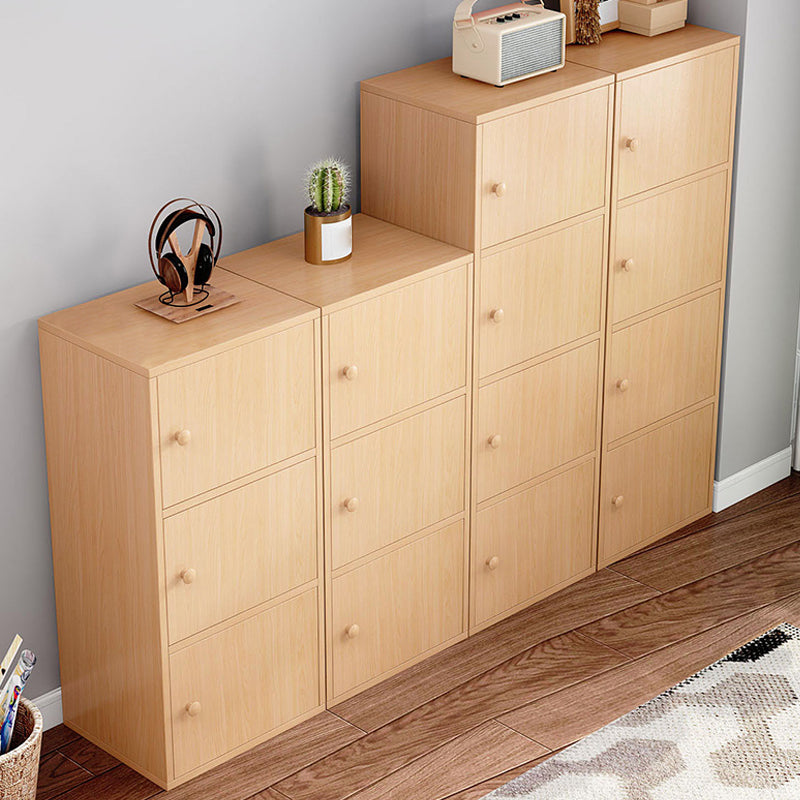 Contemporary Rectangle Wood With Doors and Knobs Accent Cabinet Clearhalo 'Cabinets & Chests' 'cabinets_chests' 'furn' 'furn_cabinets_chests' 'Furniture' 'Living Room Furniture' 5682916