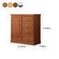 Rubberwood Accent Chest with1 - Door and Drawer, Bar Pulls Chest Clearhalo 'Cabinets & Chests' 'cabinets_chests' 'furn' 'furn_cabinets_chests' 'Furniture' 'Living Room Furniture' 5682954
