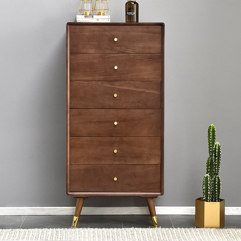 Solid Wood Accent Chest Modern 15.74" Wide Rectangle Chest with Drawers