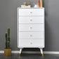 Solid Wood Accent Chest Modern 15.74" Wide Rectangle Chest with Drawers
