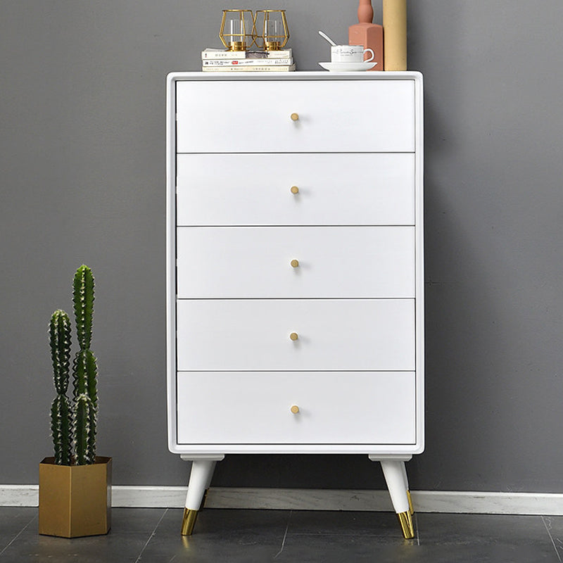 Solid Wood Accent Chest Modern 15.74" Wide Rectangle Chest with Drawers