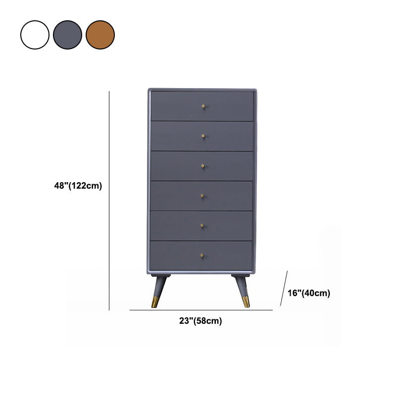 Solid Wood Accent Chest Modern 15.74" Wide Rectangle Chest with Drawers